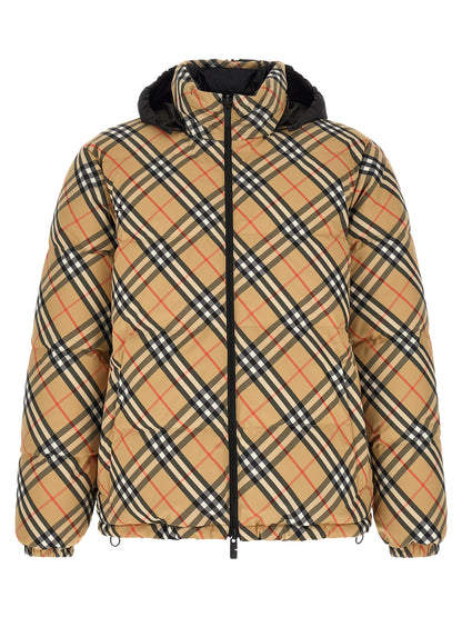 Burberry Beige Technical Outerwear Polyester Jacket