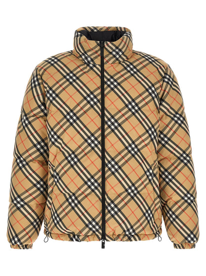 Burberry Beige Technical Outerwear Polyester Jacket