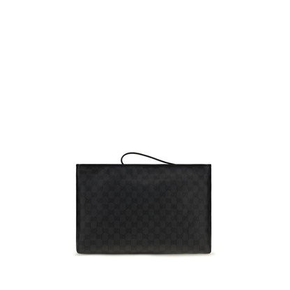 Gucci Black Cotton Essence Classic Style Handbag