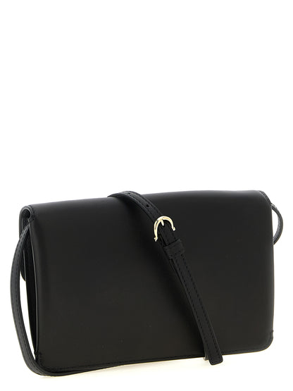 Bolso De Mano Ferragamo Negro De Piel De Becerro Modelo Harley
