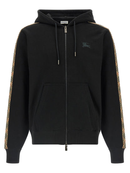 Burberry Sweat-shirt en Coton Noir - Coupe Structurée