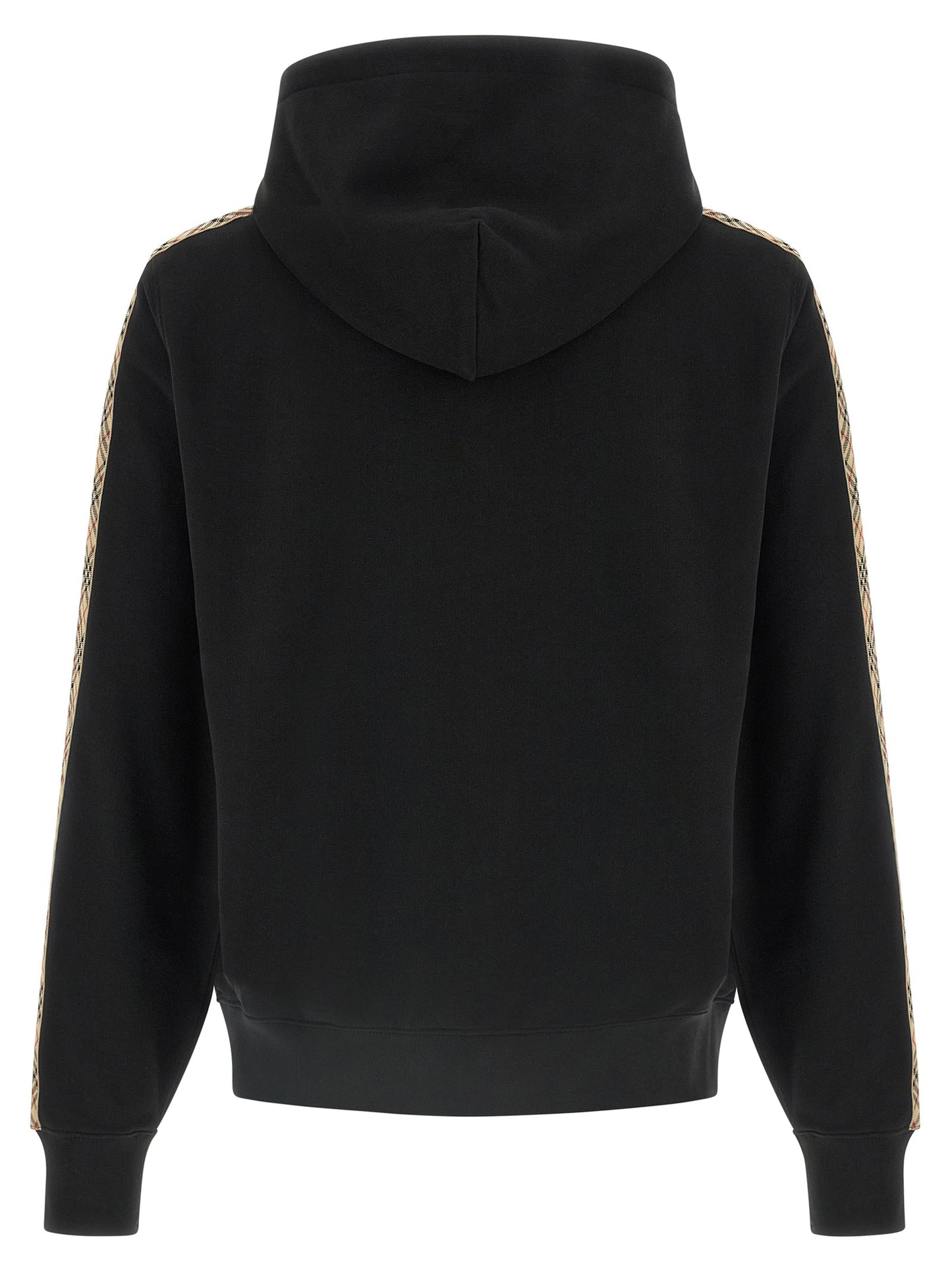 Burberry Sweat-shirt en Coton Noir - Coupe Structurée