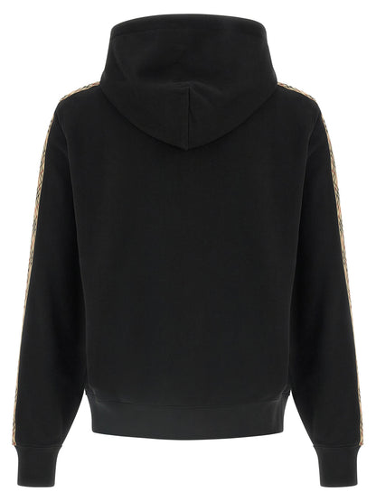 Burberry Sweat-shirt en Coton Noir - Coupe Structurée