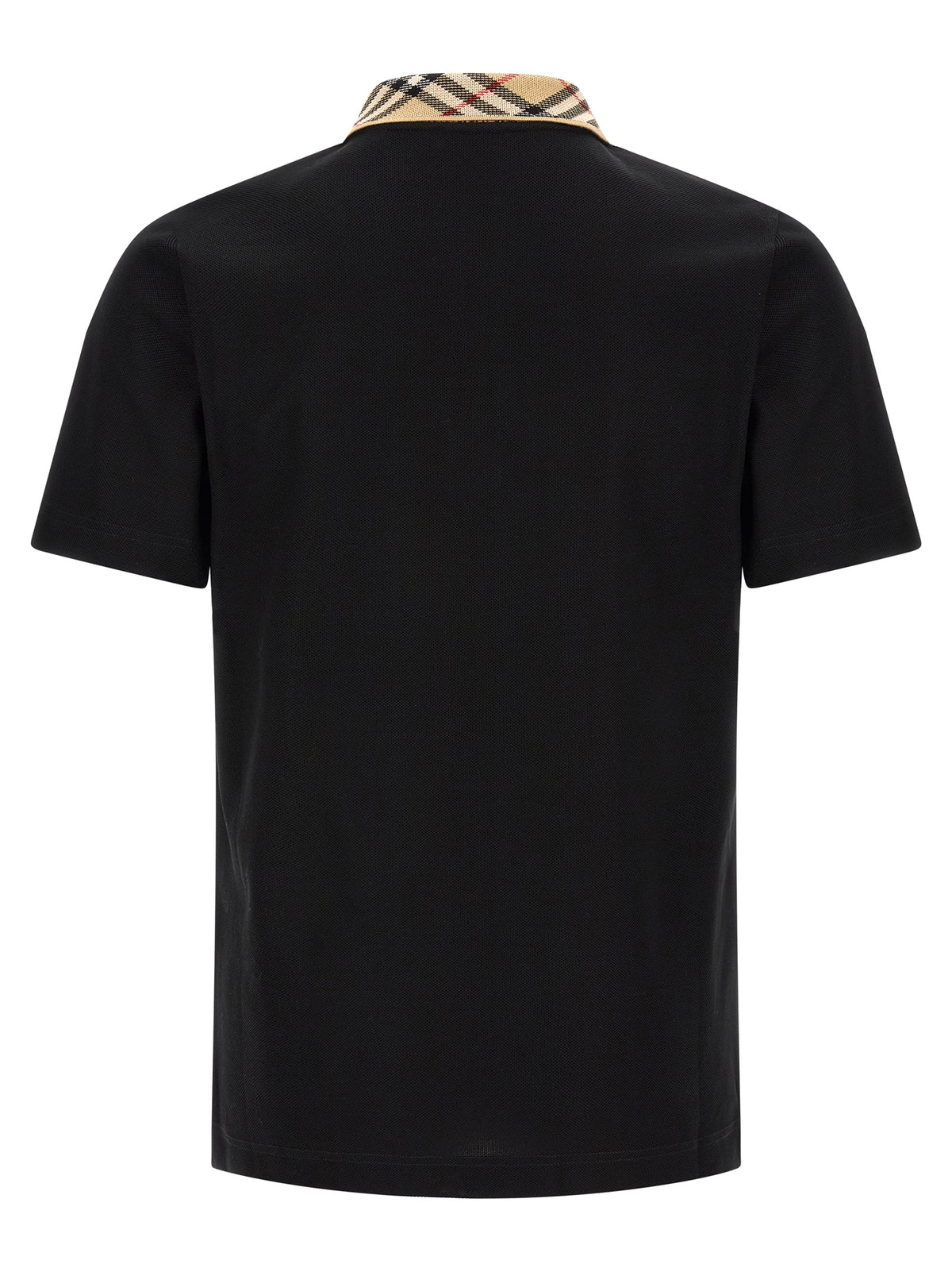 Burberry Black Polo Shirt - Cool and Comfortable Cotton