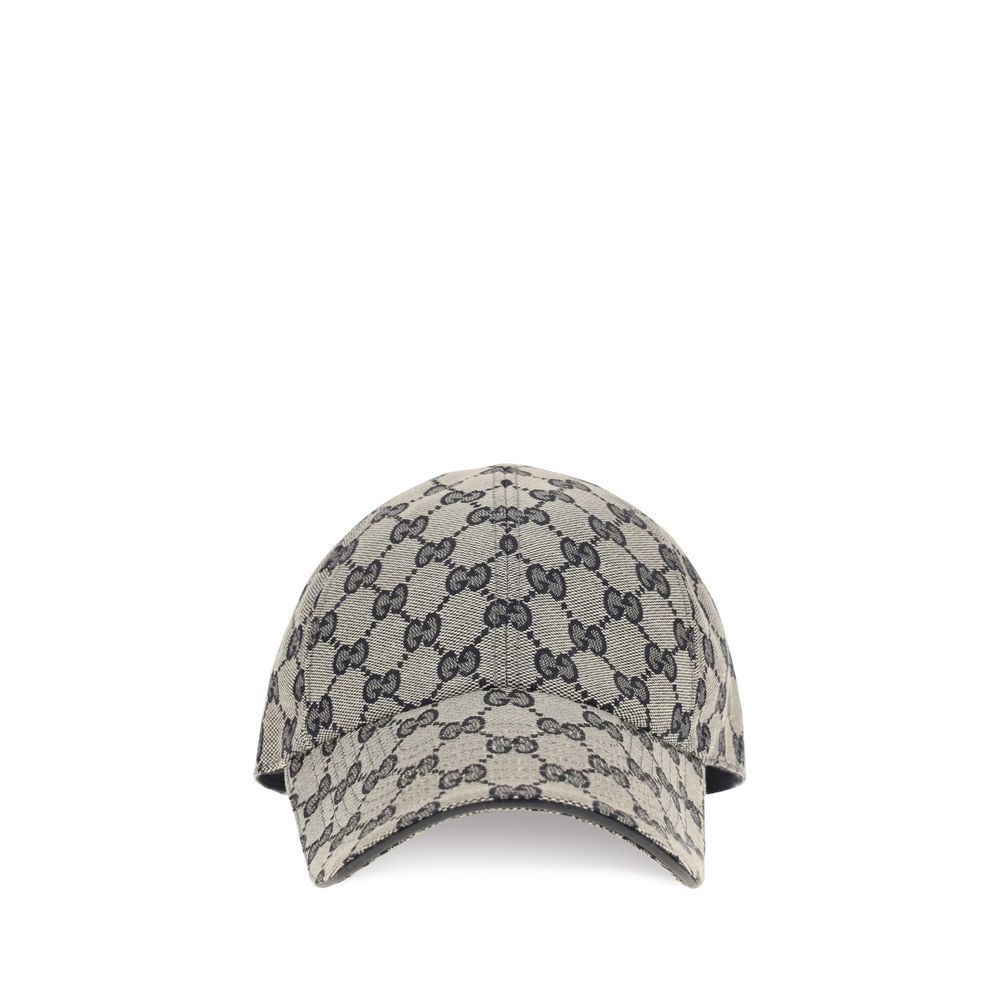 Gucci Casquette de Baseball en Coton Gris Pour Usage Quotidien