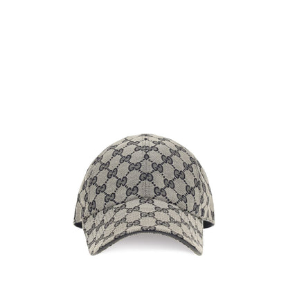 Gucci Casquette de Baseball en Coton Gris Pour Usage Quotidien