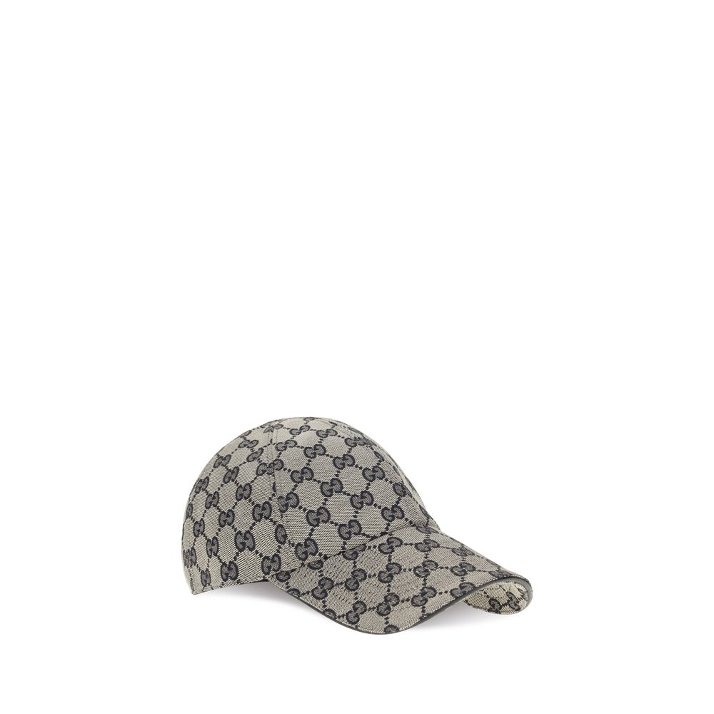 Gucci Casquette de Baseball en Coton Gris Pour Usage Quotidien