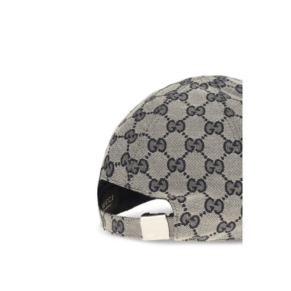 Gucci Casquette de Baseball en Coton Gris Pour Usage Quotidien