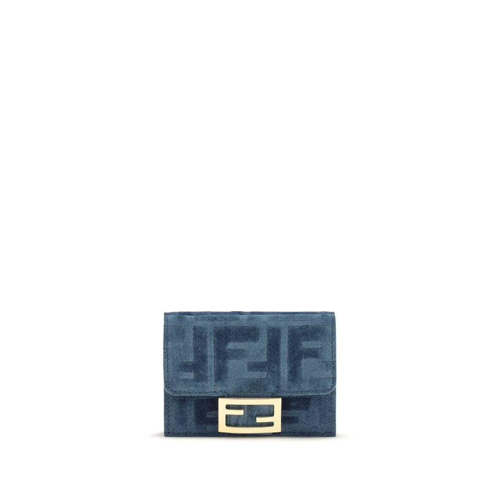 Cartera Fendi De Algodón En Azul Colección Primavera Verano 2026