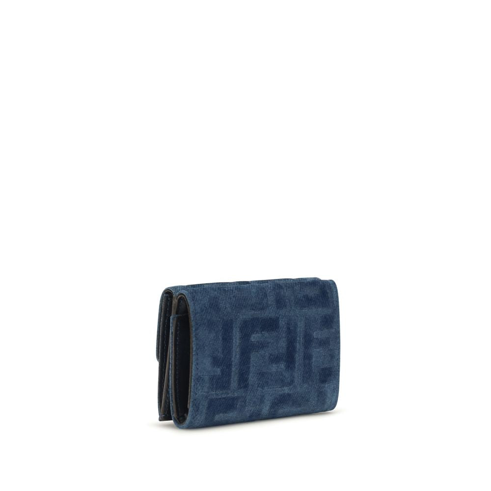 Cartera Fendi De Algodón En Azul Colección Primavera Verano 2026