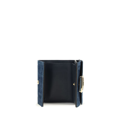 Cartera Fendi De Algodón En Azul Colección Primavera Verano 2026
