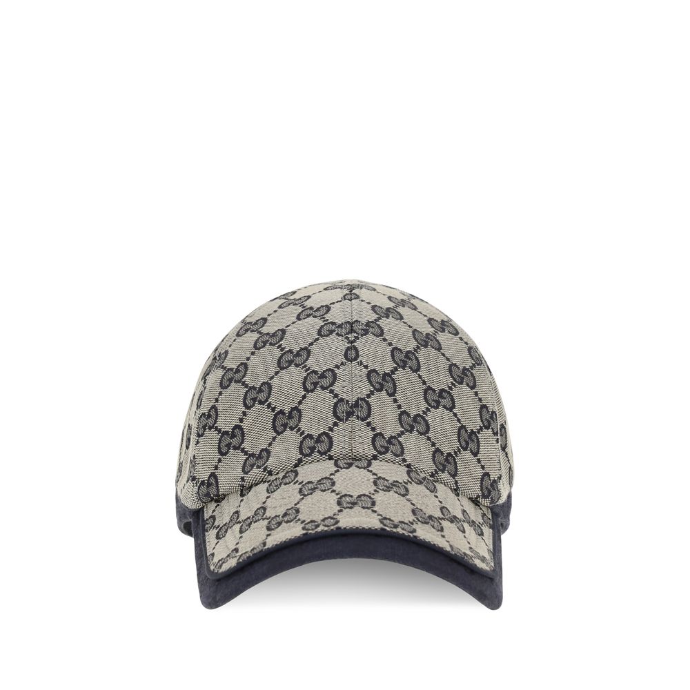 Casquette de baseball Gucci en polyester gris intemporel
