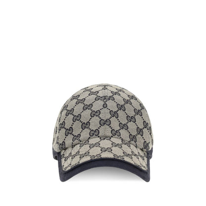 Casquette de baseball Gucci en polyester gris intemporel
