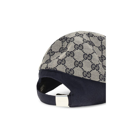 Casquette de baseball Gucci en polyester gris intemporel