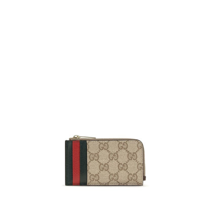 Monedero Gucci De Algodón Beige Para Organización Diaria