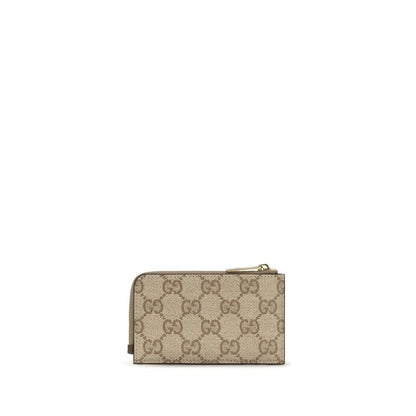 Monedero Gucci De Algodón Beige Para Organización Diaria