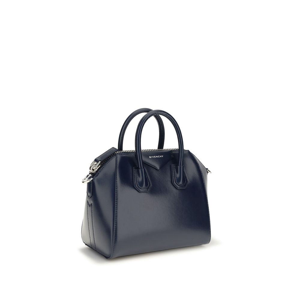 Givenchy Bolso De Mano De Piel De Ternera Azul Bos Taurus