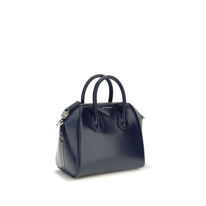 Givenchy Bolso De Mano De Piel De Ternera Azul Bos Taurus