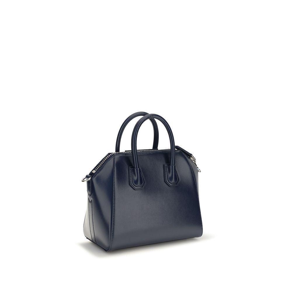 Givenchy Bolso De Mano De Piel De Ternera Azul Bos Taurus