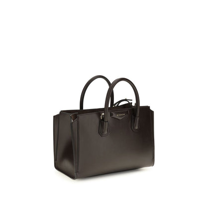 Givenchy Brown Calf Leather Bos Taurus Handbag