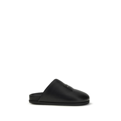 Givenchy Black Calfskin Mules Bos Taurus Model