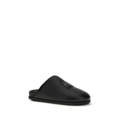 Givenchy Black Calfskin Mules Bos Taurus Model