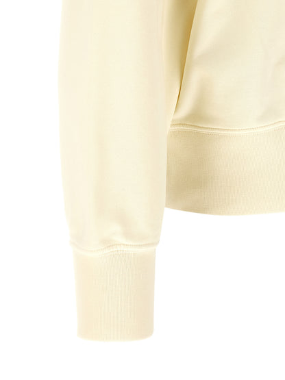 Stone Island White Cotton Sweatshirt Ref 6100009