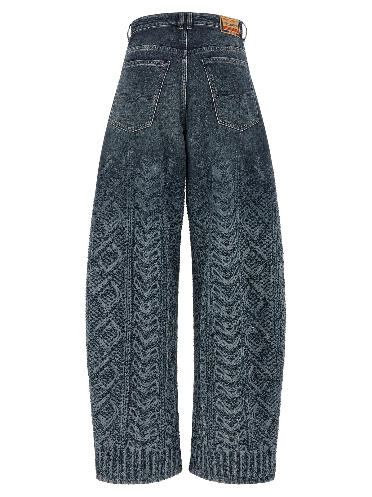 Diesel Jean en coton bleu taille haute 1987 D-Khelz-S2