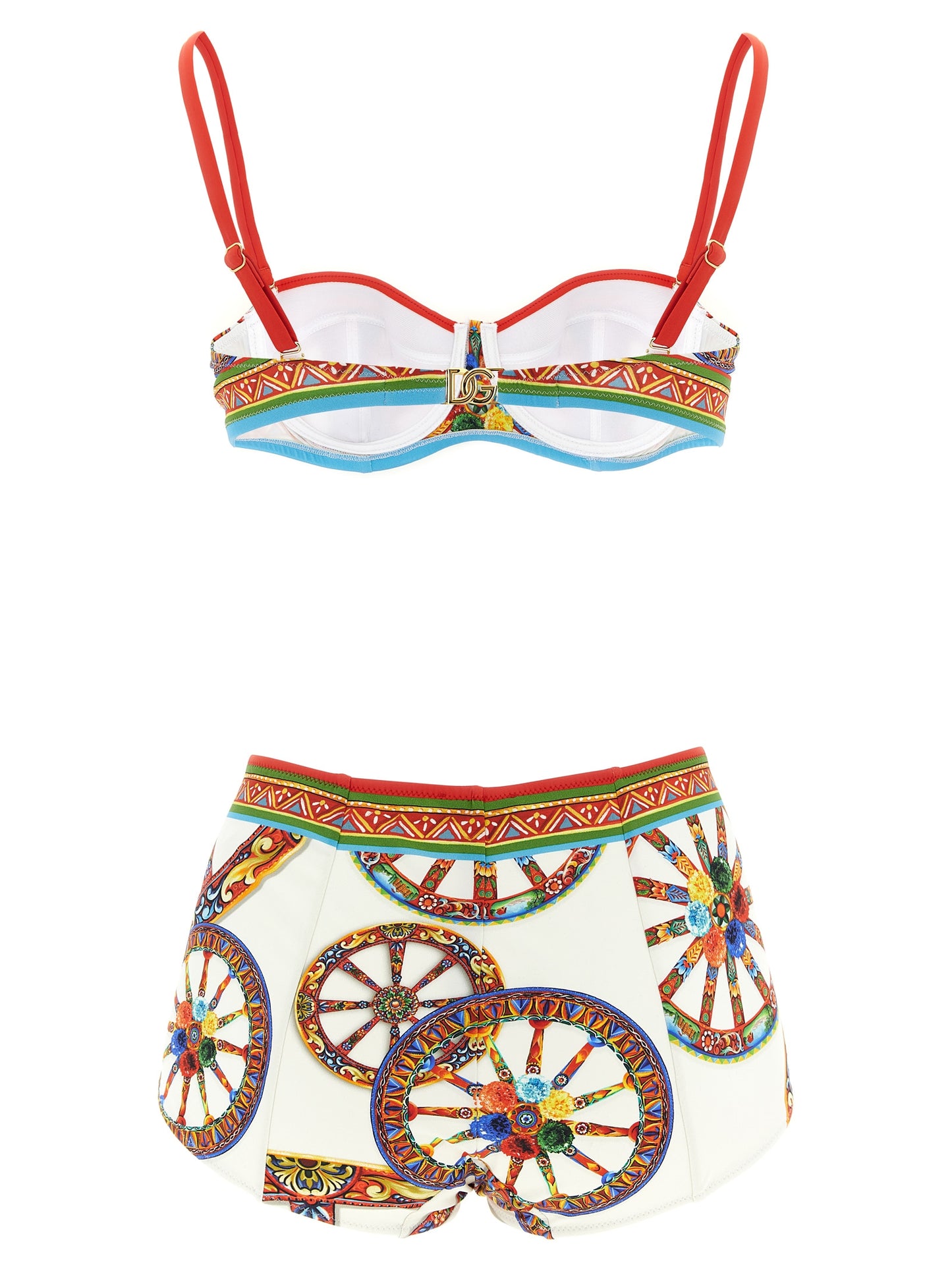 Dolce & Gabbana Multicolor Polyamide Bikini - Balconette Design