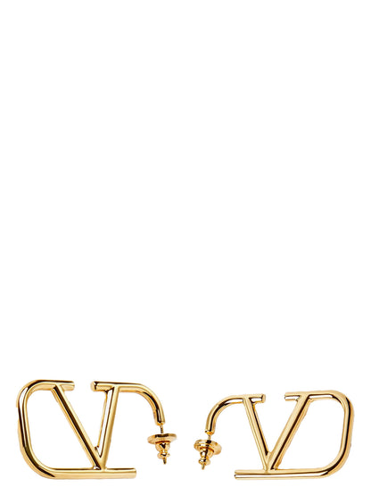 Pendientes Valentino Garavani De Latón Color Dorado