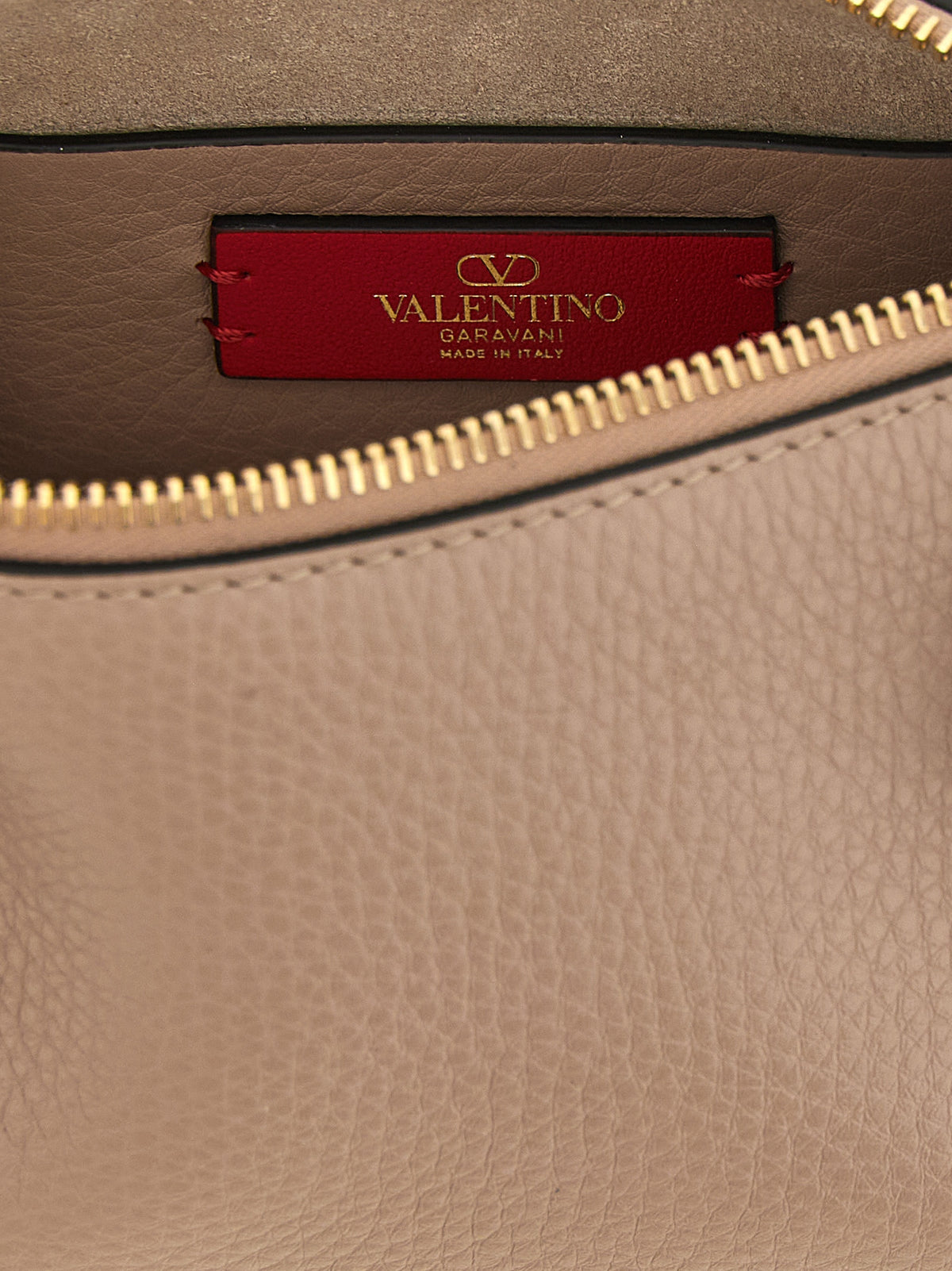 Bolso De Hombro De Piel Multicolor Valentino Garavani