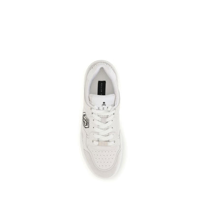 Zapatillas Philipp Plein Predator V2 De Corte Bajo En Poliéster Blanco
