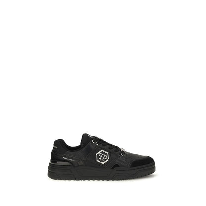 Zapatillas Philipp Plein De Poliéster Negro Corte Bajo