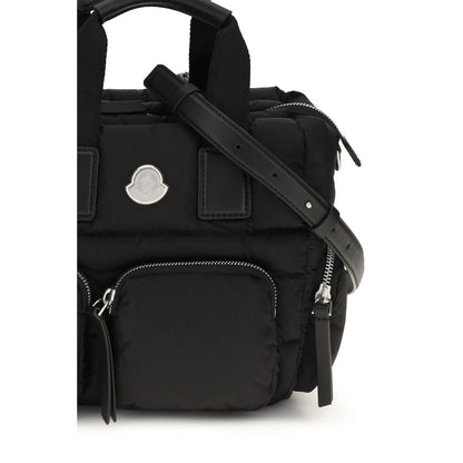 Moncler Bolso Caradoc De Nylon Negro Para Movimiento Cotidiano