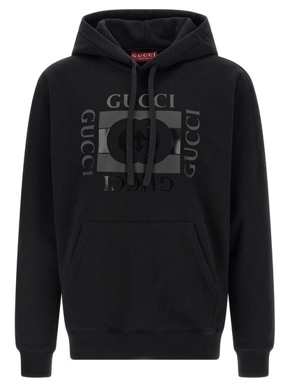 Sudadera De Algodón Negro De Gucci Confort Y Durabilidad