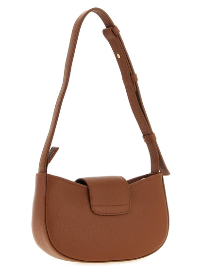 FerraGamo Bolso De Hombro Gabry De Piel De Ternera Marrón