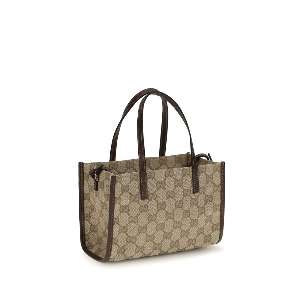 Gucci Bolso De Hombro De Algodón Beige Para Cada Día