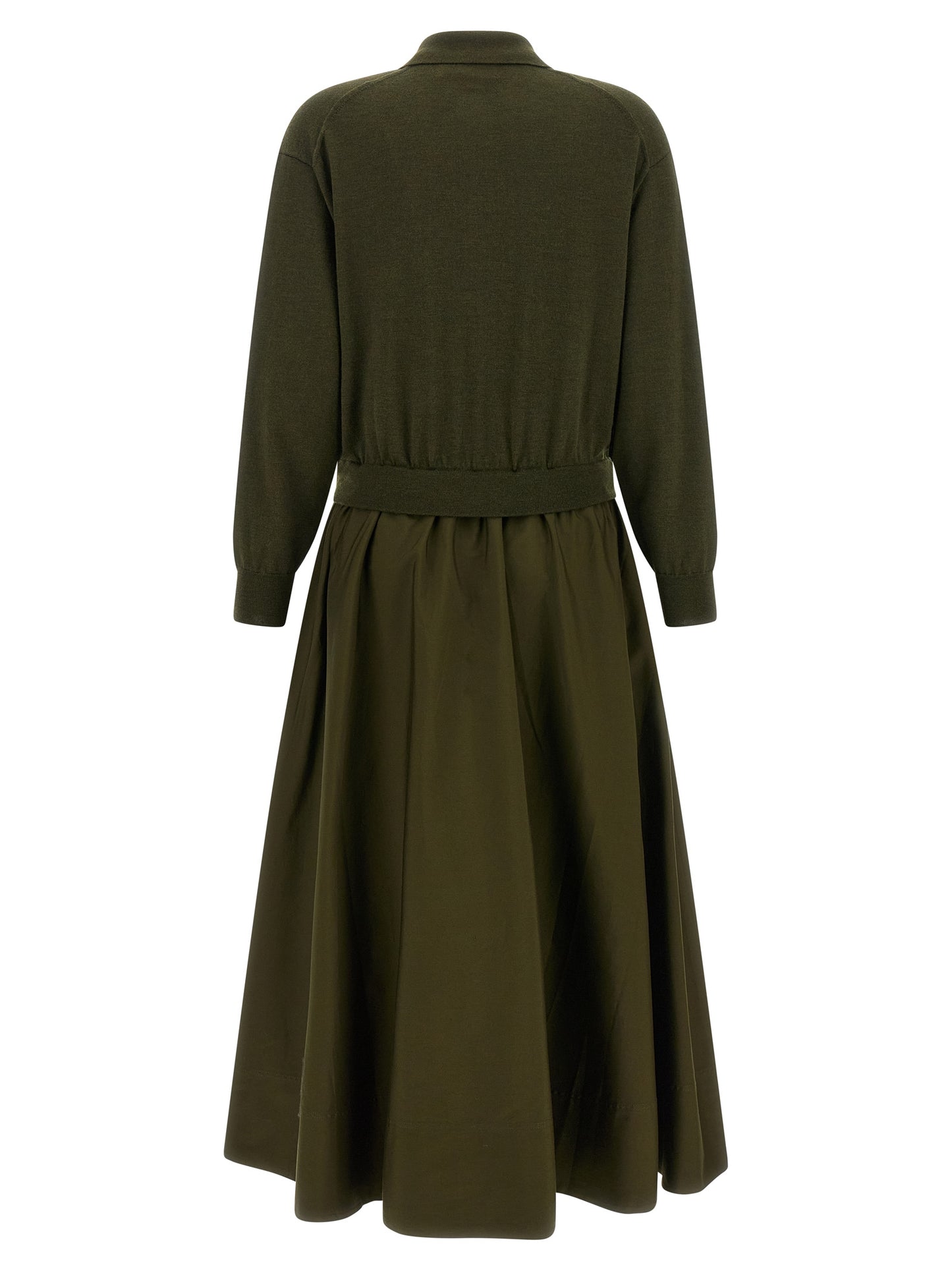 Vestido Largo Bicolor De Lana Unisex Polo Ralph Lauren