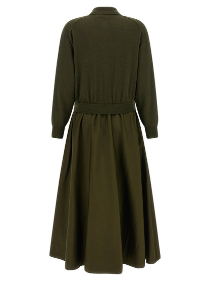 Vestido Largo Bicolor De Lana Unisex Polo Ralph Lauren