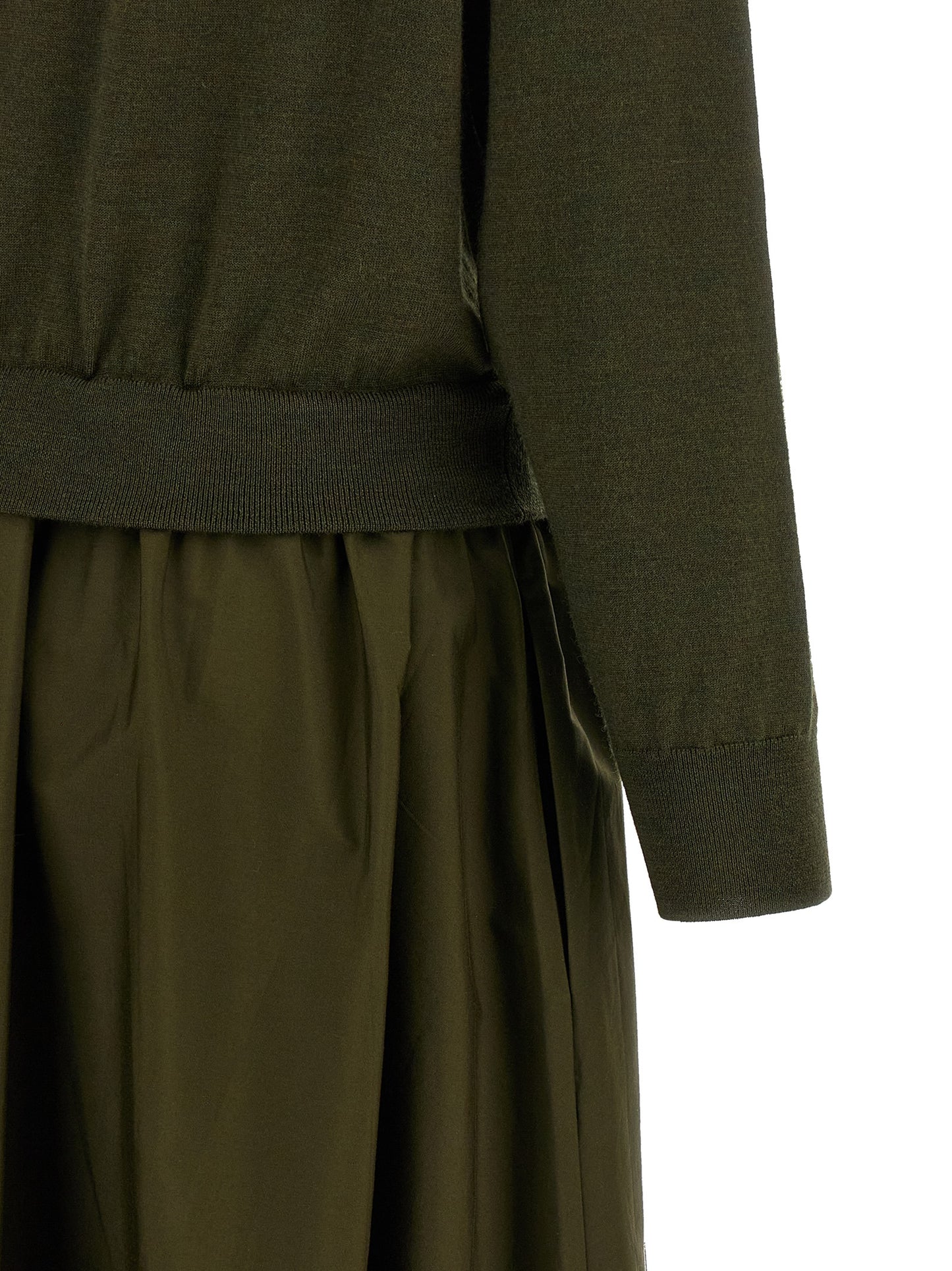 Vestido Largo Bicolor De Lana Unisex Polo Ralph Lauren