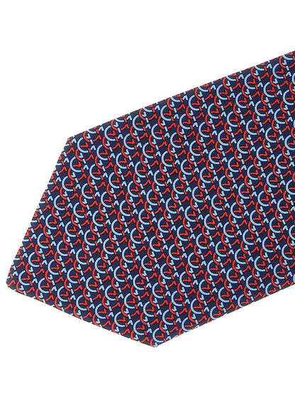 Ferragamo Bufanda De Seda - Estampado Multicolor Elegante
