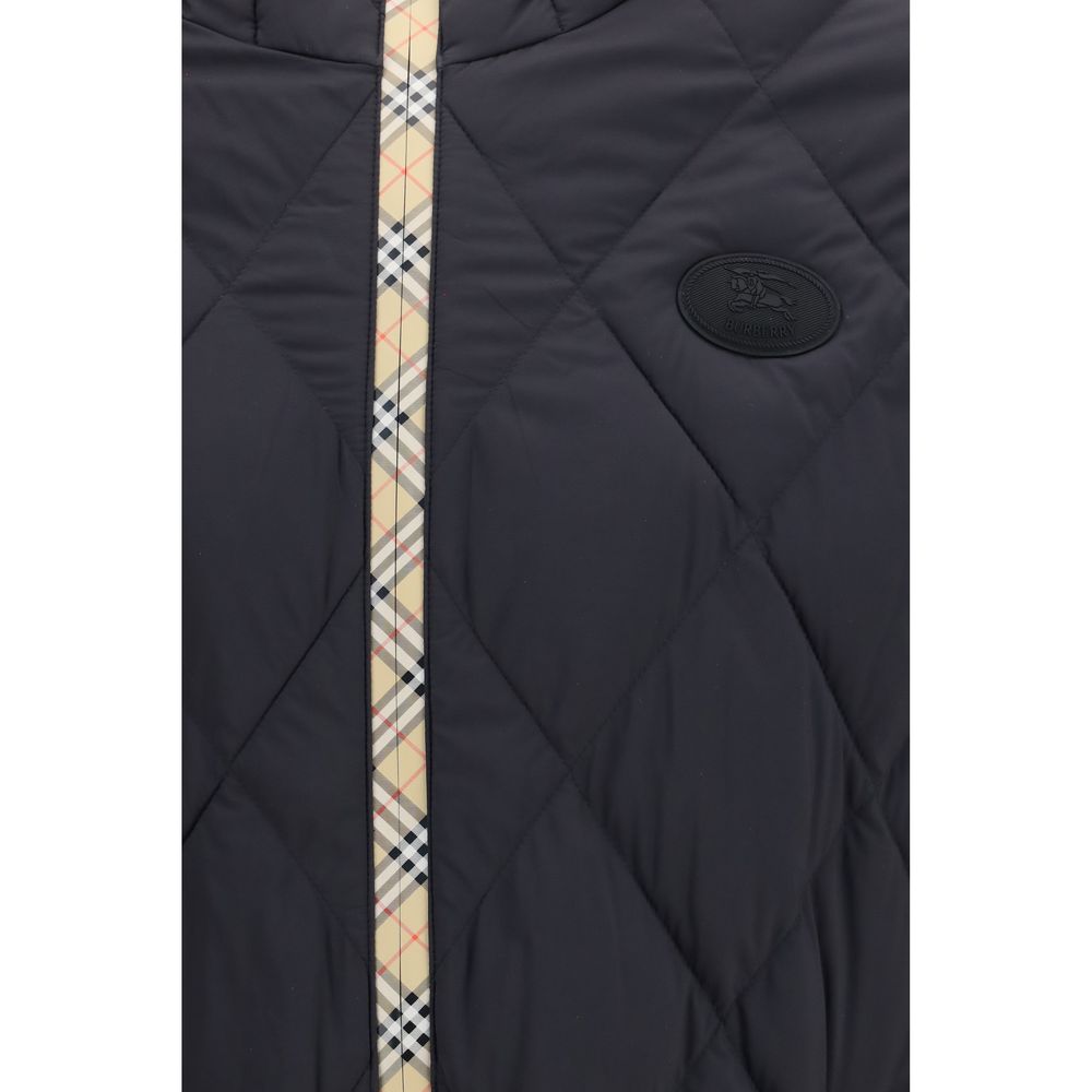 Chaqueta Shell de Nylon Negro Burberry Modelo Doversgreen