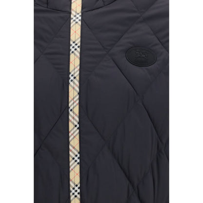 Chaqueta Shell de Nylon Negro Burberry Modelo Doversgreen
