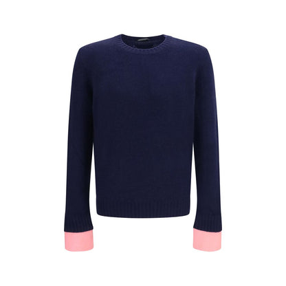 Sudadera Prada De Lana Ovis Aries Azul Con Aislamiento Térmico