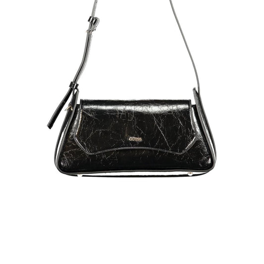 Sac Guess Jeans Nero Femme Polyuréthane