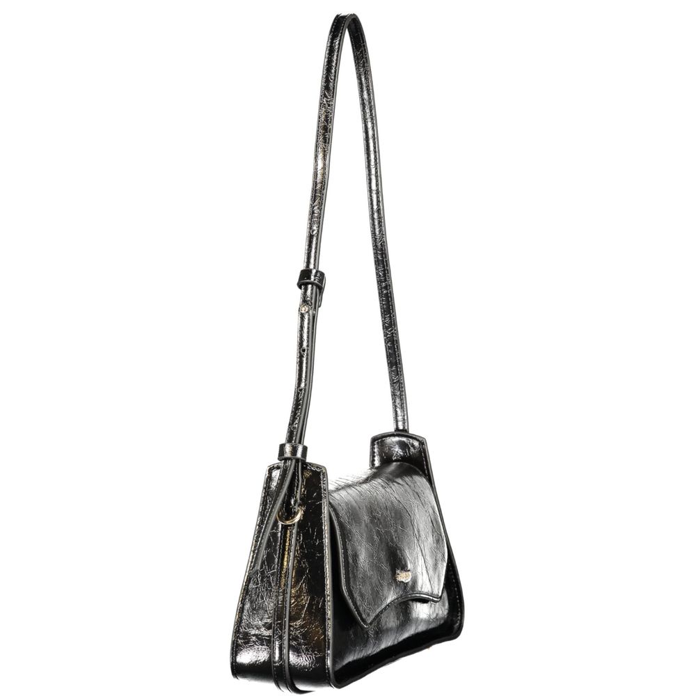 Sac Guess Jeans Nero Femme Polyuréthane