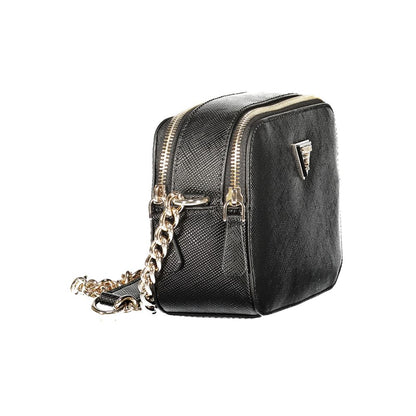 Sac à main Guess Jeans noir en polyuréthane pour femme