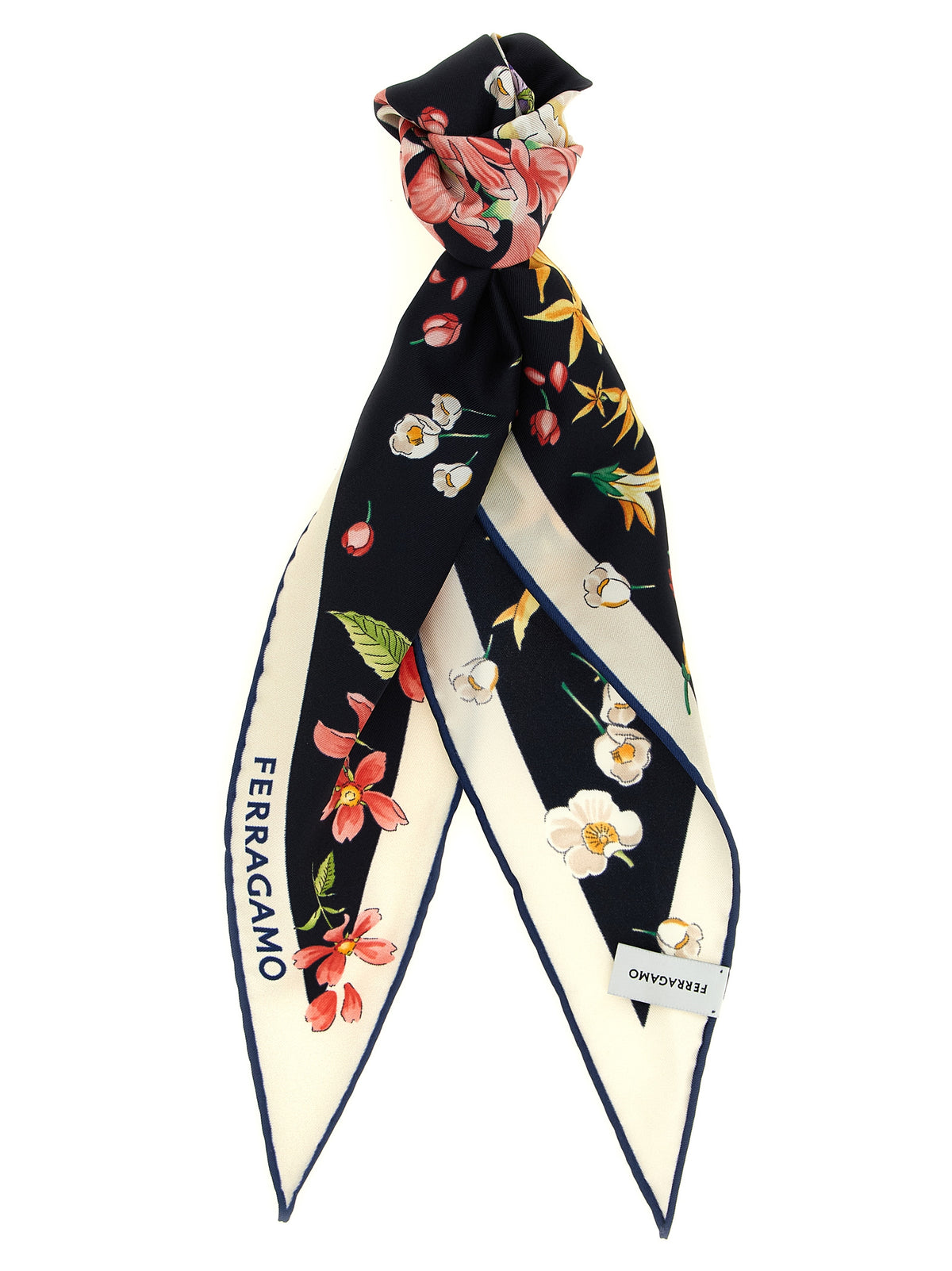 Ferragamo Foulard De Seda Multicolor - Diseño Elegante