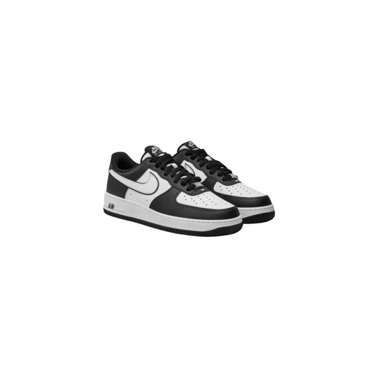 Zapatillas Nike Air Force 1 De Cuero Negro Y Blanco DV0788