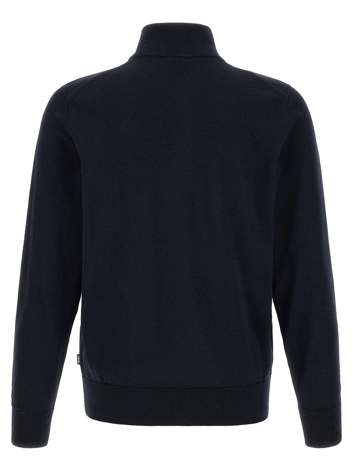 Cárdigan Hugo Boss en Laine Vierge Bleue Modèle H-Ebenji